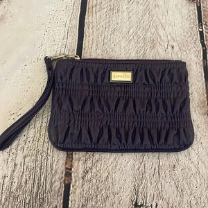 Express purple small wristlet bag
